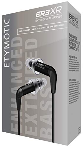 Etymotic ER3XR Extended Response Earphone,Black