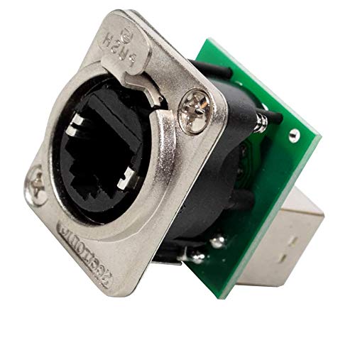 D R Series RJ45 NE8FDP Panel-Mount Connector (N8FDP_5Pack) - size: N8FDP_5Pack
