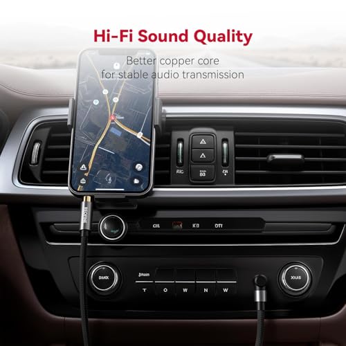 2PACK 3.5mm Audio Cable Aux Cable 90 Degree Right Angle 1/8 TRS Aux Cord Compatible with Car Stereos Soundbars Headphones Laptops Tablets Speakers (5Feet/1.5m) - size: 2PACK-5Feet/1.5M