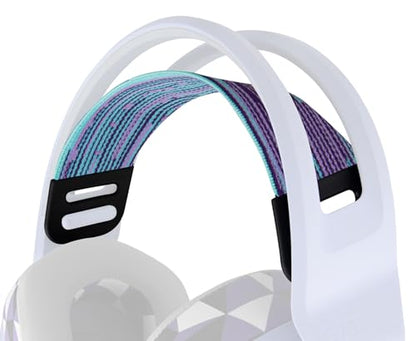 SOULWIT Headband Cover for Logitech G733/G535/G335 Gaming Headsets, Replacement Headstrap Pad Repair Part - Purple Point - color: Purple Point
