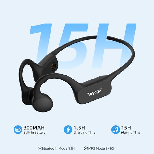 Bone Conduction Swimming Headphones, IPX8 Waterproof Open-Ear Headset | Bluetooth 5.4, 32GB Memory, Built-in Mic, 10H Playtime, Waterproof Sport Earphones Wireless - color: Pro - Black