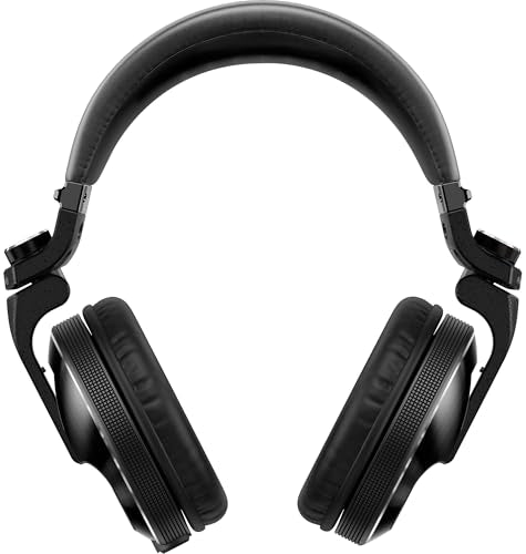 Pioneer DJ HDJ-X10 Flagship Over-Ear DJ Headphones - Black Bundle with Case, Stand, and Austin Bazaar Polishing Cloth - color: HDJ-X10, style: Black