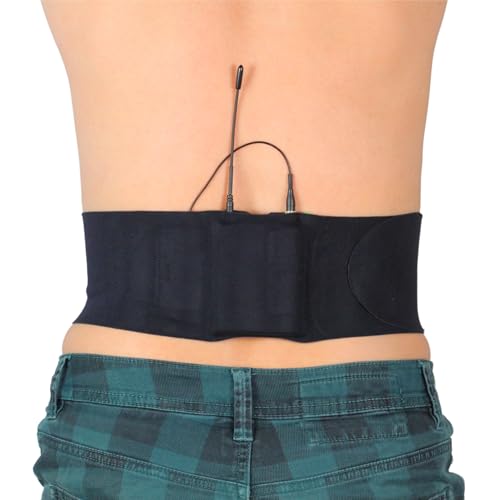 URSA Waist Strap - Medium Waist, Big Pouch (Black) | Ultra Slim, Breathable & Stretchy Microphone Transmitter Straps, Compatible with Most Transmitter/Receivers - color: Black, size: Medium Waist - Big Pouch