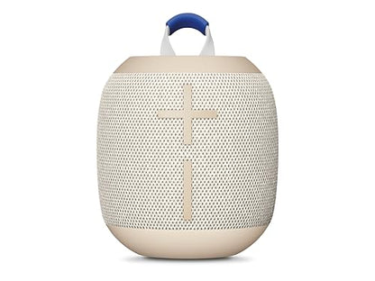 Ultimate Ears WONDERBOOM 4 Portable Waterproof Speaker - Sand | Balanced 360-degree sound and bass, dustproof, floating speaker, 131ft (40m) range - color: Sand