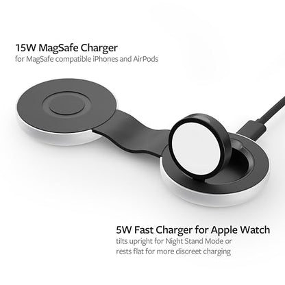 Twelve South AirFly SE Bluetooth Wireless Audio Transmitter Receiver & Twelve South Butterfly 2-in-1 USB-C MagSafe Charger - style: Bundle AirFly SE + ButterFly
