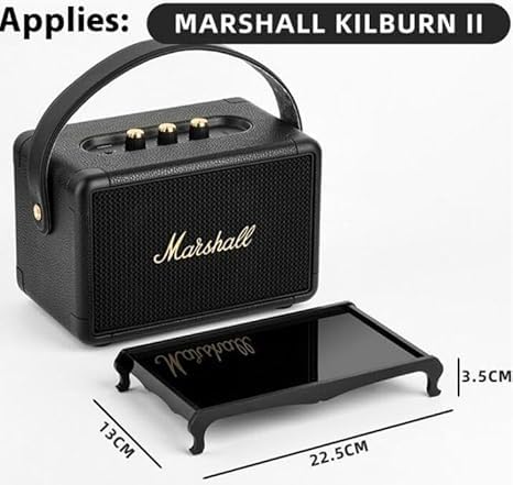 Coyktonty Speaker Stand for Marshall Kilburn II Wireless Portable Bluetooth Speaker Mount Desktop Stand Holder,Acrylic Bluetooth Speaker Stand Table Stand Holder