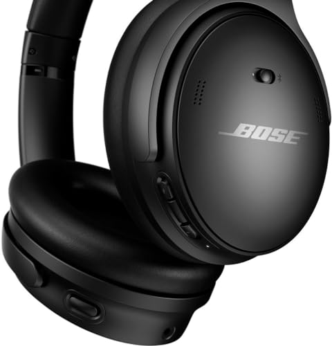 Bose QuietComfort 45 Bluetooth Wireless Noise Cancelling Headphones - Triple Black (Renewed) - color: Triple Black