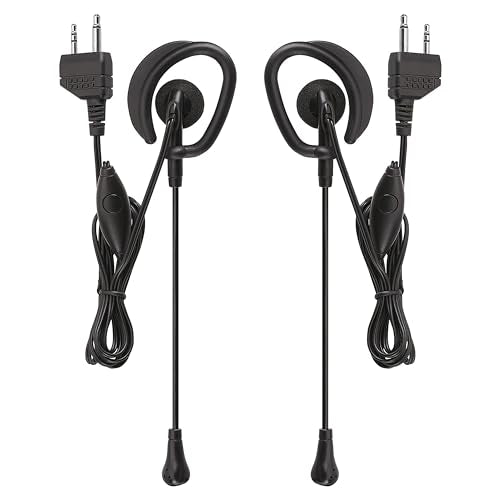 Midland- AVP-1 Headset - Over The Ear Headphones, Extended Boom Microphone | Comfortable Headset for all GMRS Midland Two-Way Radios and Walkie Talkies