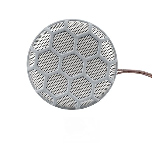 DAYJOY Soft Silicone Protective Case Cover Compatible with Bang & Olufsen/B&O Beosound A1 (2nd Generation) Wireless Portable Waterproof Bluetooth Speaker, Protective Skin Sleeve (Grey) - color: grey