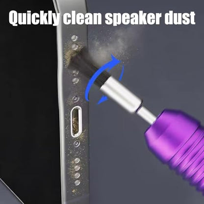 Phone Charger Cleaner Small Cleaning Repair Tool | 10-Piece Mobile Phone PC Clean Brush for Speaker Keyboard Headphone Laptop Tablet Earbud Motherboard PCB USB Port - color: 3.0mm handle