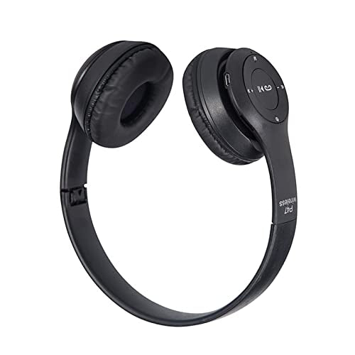 Pongnas Foldable Over Ear Gaming Headphones with Stereo Sound Lightweight Comfort Design Noise Isolating Ear Cups Mic Monitoring RGB Lighting Fit for PC Laptop
