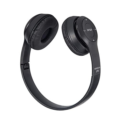 Pongnas Foldable Over Ear Gaming Headphones with Stereo Sound Lightweight Comfort Design Noise Isolating Ear Cups Mic Monitoring RGB Lighting Fit for PC Laptop