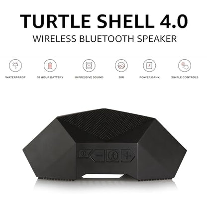 Outdoor Tech Turtle Shell 4.0 Portable Rugged Wireless Bluetooth Speaker with 360 Degree Sound Hi-Fi Audio IPX7-Rated Waterproof Dustproof and Shockproof - style: Turtle Shell 4.0