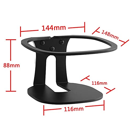 Entertainment Center Shelves Speaker Metal Stand Home Speaker Hanger Speaker Box Wall Mount Bracket Home Theater Audio Stand Suitable for DVD Players, Cable Boxes (Color : Gold) - color: Gold