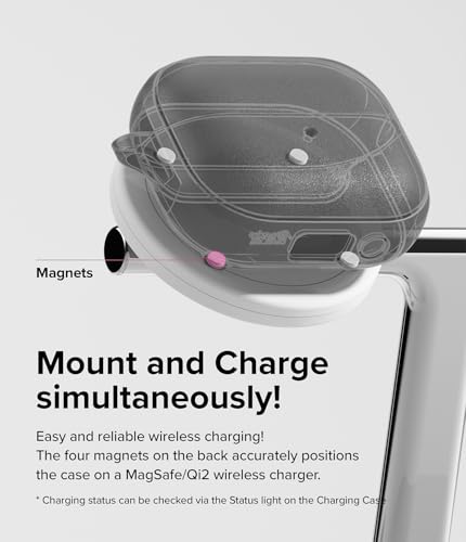 Ringke Onyx Magnetic Designed for Samsung Galaxy Buds 3 Pro & 3 & 3 FE Case [Compatible with MagSafe] Prevents Oily Smudges Feels Good in The Hand Non-Slip Cover - Sage Green - color: Sage Green, size: Galaxy Buds 3 Pro / Galaxy Buds 3