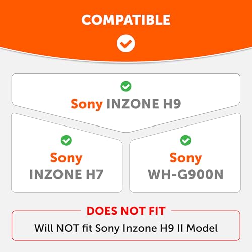 WC Freeze Inzone - Cooling Gel Earpads for Sony Inzone H9 & H7 - color: Geo Grey