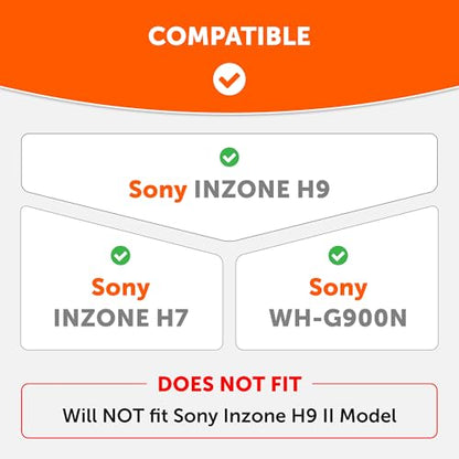 WC Freeze Inzone - Cooling Gel Earpads for Sony Inzone H9 & H7 - color: Geo Grey