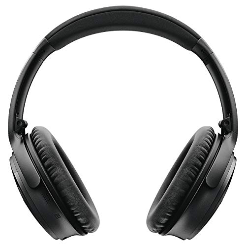 Bose QuietComfort 35 II Wireless Bluetooth Headphones, Noise-Cancelling, with Alexa Voice Control - Black - color: Black