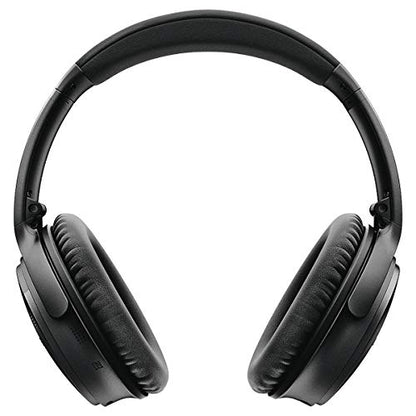 Bose QuietComfort 35 II Wireless Bluetooth Headphones, Noise-Cancelling, with Alexa Voice Control - Black - color: Black