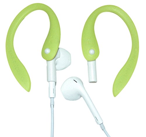 Flex - Compatible with Your Apple iPhone Wired EarPods | Attaches to Your Wired EarPods for iPhone Models | (Green) - color: Green