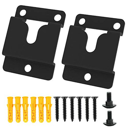 Sound Bar Wall Mount Brackets for Vizio Soundbar Wall Mounted Holders S3820W-C0 SB3851-C0 SB4051-D5 S5430W-C2 SB3651-E6 S2920W-C0 Mounting Bracket Kit with Screws