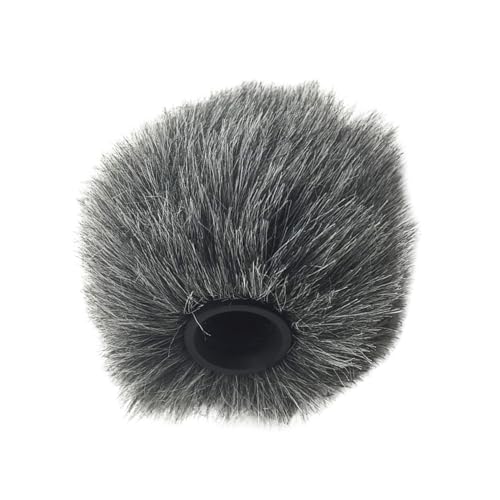 Camera Accessory Microphone Windproof Cover Furry Windscreen for Camera Microphones Protects Against Wind Dirt Enhances Sound Reception for Outdoor