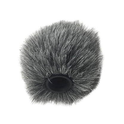 Camera Accessory Microphone Windproof Cover Furry Windscreen for Camera Microphones Protects Against Wind Dirt Enhances Sound Reception for Outdoor