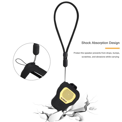 Silicone Case Sleeve Compatible with DEWALT Wearable Speaker