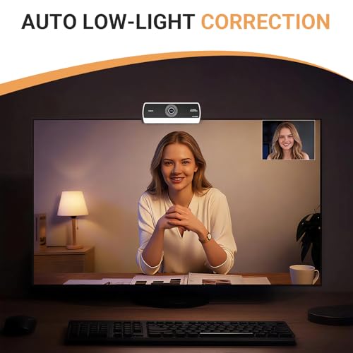 Webcam for PC,HD 1080P USB Plug-and-Play Computer Web Camera, HighDefinition Webcam for Desktop Laptop,Ideal for Online Class, Video ConferenceLive Streaming & Gaming - color: 1080P-white