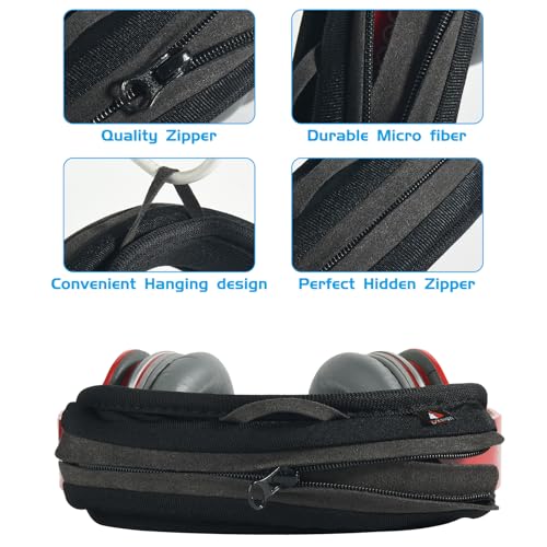 Universal Replacement Headband Cushion Pad Cover Protector Compatible with ATH M50X, QC 35i/35ii, QC25, Solo 2/Solo 3, Studio 2/3 Headphones (Black) - color: Black