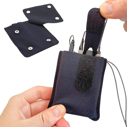 URSA Live Pouch: Premium Belt & Instrument Strap Pouch for Wireless Transmitters & Receivers. Quick and secure removal and attachment. Compatible with Line 6, Sennheiser, Shure & More - color: Medium