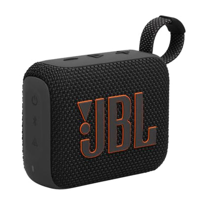 JBL Go 4 - Ultra-Portable, Waterproof and Dustproof Bluetooth Speaker, Big JBL Pro Sound with Punchy bass, 7-Hour Built-in Battery, Made in Part with Recycled Materials (Black) - color: Black