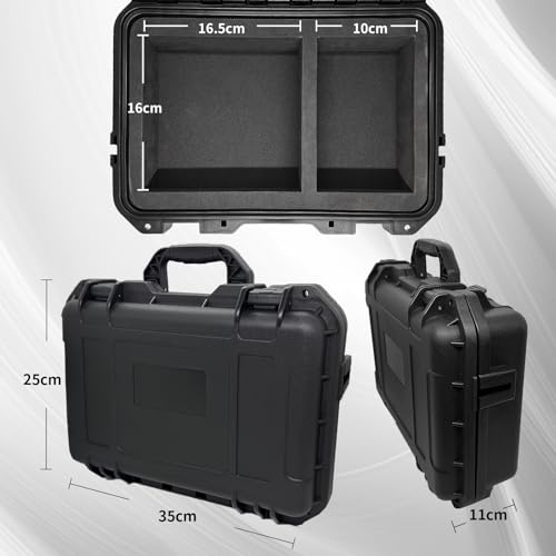 Audio Interface Carrying Case for Universal Audio Apollo Twin X DUO/Twin X QUAD/Twin X DUO Gen 2/ Twin X QUAD Gen 2, Hard Shell Travel Case Equipped with Comfort Handle