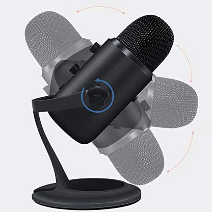 Microphone PC Condenser Vocals Recording Studio for Video Chatting Game Podcast