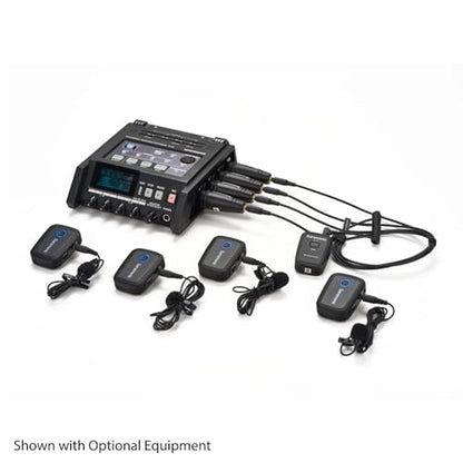Saramonic Blink 500 T4 4-Channel Wireless Lavalier Microphone System, 4 Transmitters 1 Receiver, 328ft Range, 24-bit/48kHz, Noise Reduction Lapel Mic for iPhone Android Camera DSLR Podcast Interview