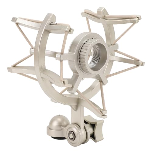 Microphone Shock Mount, Universal Mic Holder Stand for TLM103, for TLM193, for TLM127, for TLM170, for MK4, 25mm ABS Anti Vibration Mic Holder