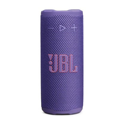 JBL Grip Portable Bluetooth Speaker, Waterproof, Ambient Light - Purple | Up to 14 Hr Playtime, AI Sound Boost, IP68 Waterproof And Dustproof, Drop-Proof, App Control, Ideal For Outdoor And Travel - color: Purple