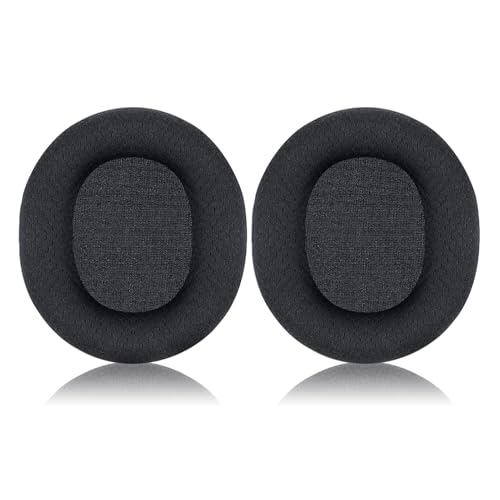 Ear Pads for SteelSeries Arctis 7/Pro/9/9X/5/3/1/Prime/7+/7P/7X Series (Not Fit Nova), High-Density Foam Earads Replacement(Black)