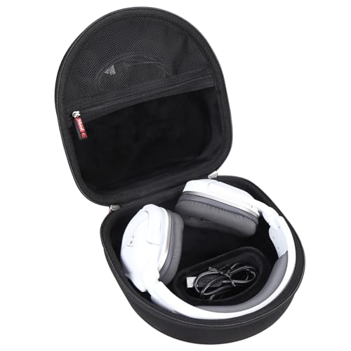 Hard Carrying Case Fits for Turtle Beach Stealth 600/700 Gen 2 Wireless Gaming Headset, Shockproof Waterproof Black Travel Gaming Headset Protective Case (All Black)
