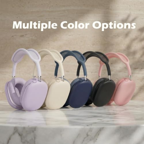 MOLOPPO Silicone Case Cover for AirPods Max 2/1 (2026/2024/2020), Blue - color: S-Blue