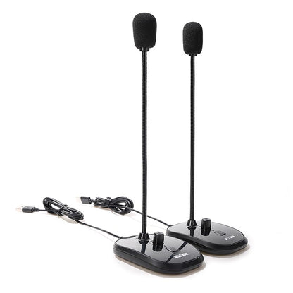 WILD MAN USB Computer Microphone, Plug &Play Desktop Condenser PC Laptop Mic,Mute Button with LED Indicator, Compatible with Windows/Mac, Ideal for YouTube,Zoom,Recording,Twitch Games