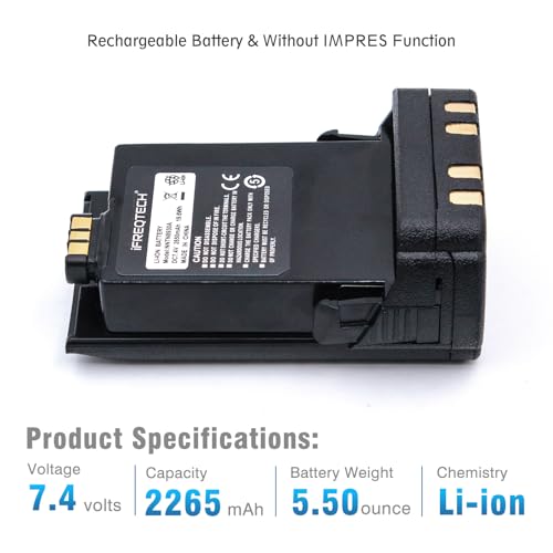 PMNN4403 Battery for Motorola APX7000 APX6000 APX8000 SRX2200N Radio Battery NNTN8930 Pmnn4486a NNTN7038A NNTN7038B 2650mAh