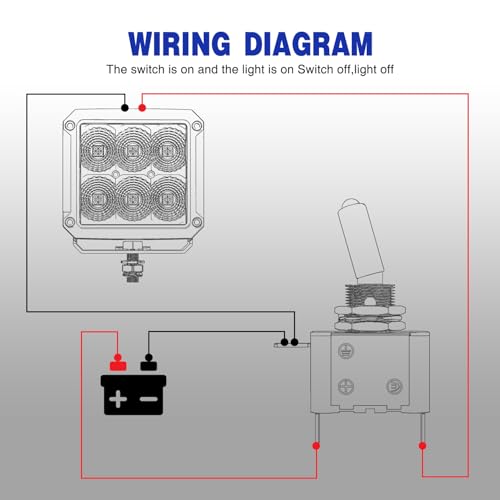 Nilight 3PCS Yellow LED Toggle Switch 12V 20A 3 Pin 2 Position ON Off SPS - color: 3PCS LED Switch Amber