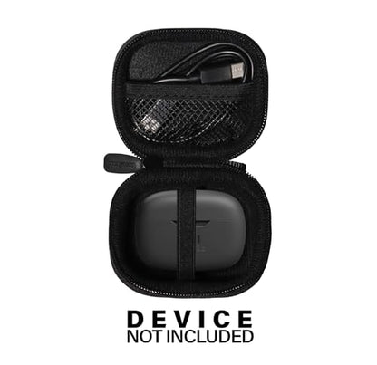 Case for JBL Vibe Beam True Wireless Noise Cancelling Earbuds (Black) - color: Black