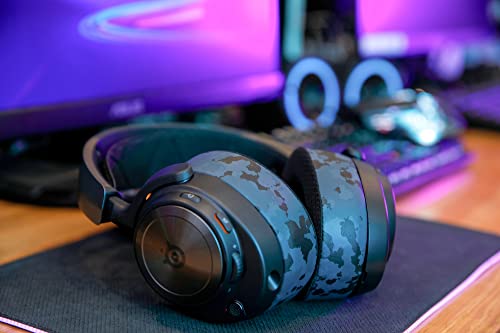 WC Freeze Nova Pro Wireless - Earpads for Arctis Nova Pro Wireless & More | Made by Wicked Cushions | Also fits SteelSeries Nova Elite & Nova Pro Omni(Doesn't Fit Other Models) | Black Camo - color: Black Camo