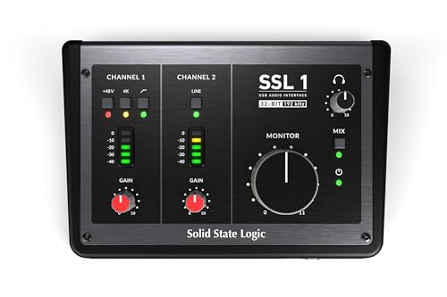 Solid State Logic SSL1 2X2 Channel USB Interface - style: SSL 1