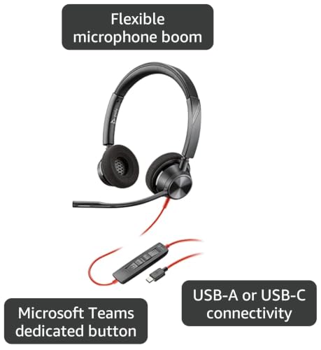 Plantronics Blackwire 3320 USB-C Headset