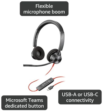 Plantronics Blackwire 3320 USB-C Headset