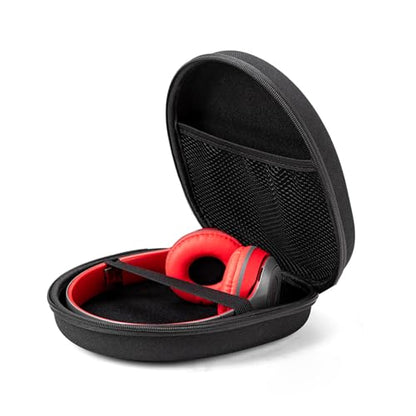 Headphone Carrying Case, Universal Hard Headphones Storage Bag Pouch Organizer Large Carrying Headphones Case Compatible with Sony/JBL/Soundcore Anker/Bose/BERIBES/KVIDIO Wireless On-Ear Headphones