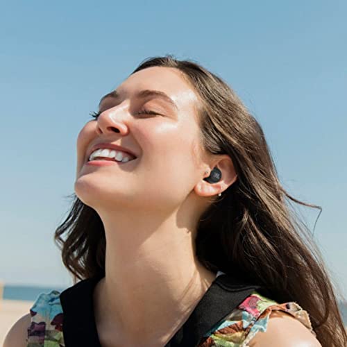 JBL Live Free NC+ - True Wireless in-Ear Noise Cancelling Bluetooth Headphones with Active Noise Cancelling, Microphone, Up to 21H Battery, Wireless Charging (Black) - color: Black